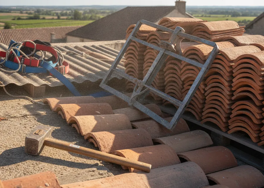 Installation de couverture dans une maison en Gironde — illustration